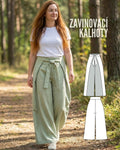 Kalhoty Amélie - PDF střih