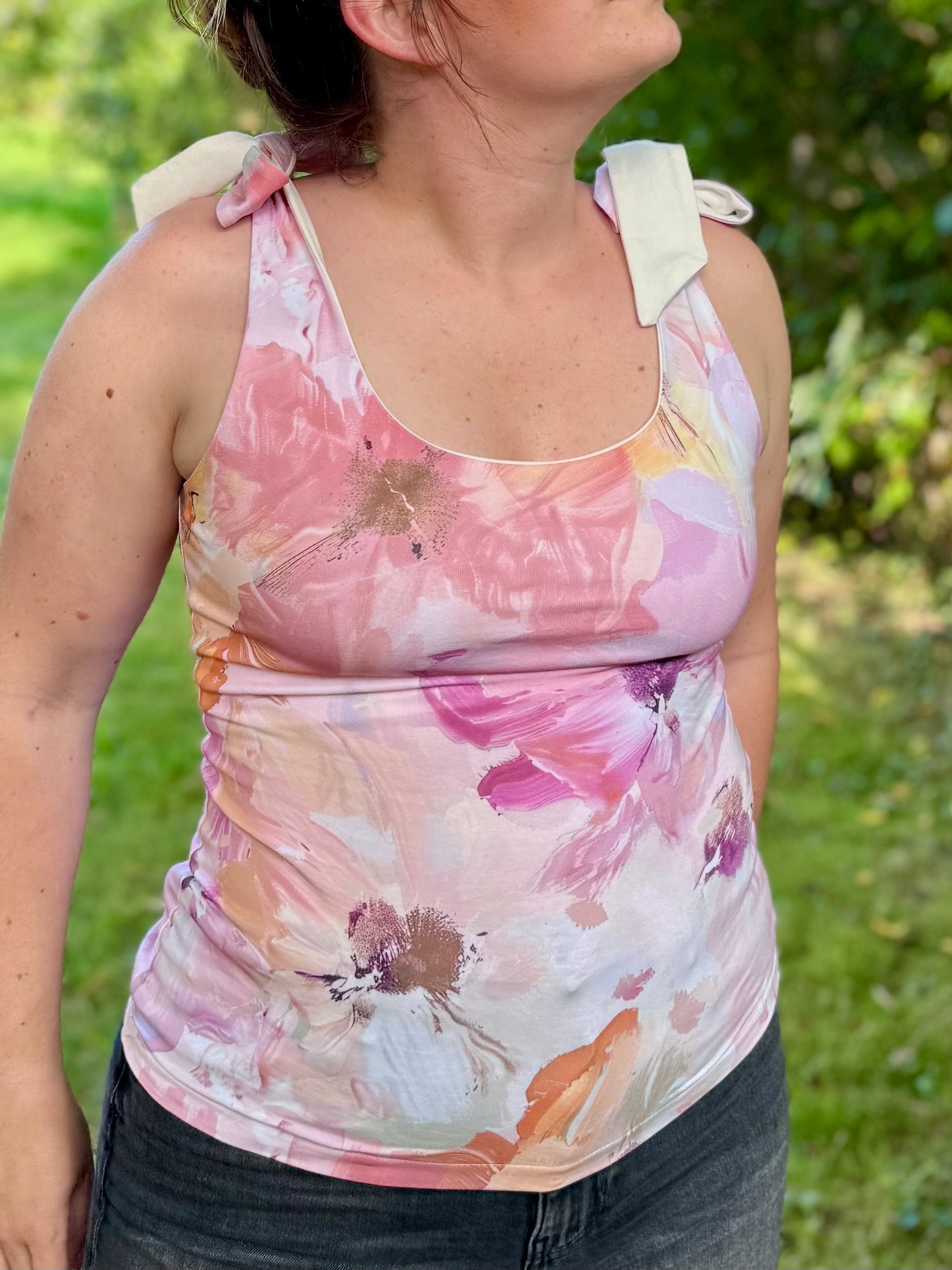 Tílko NINA - PAPÍROVÝ střih