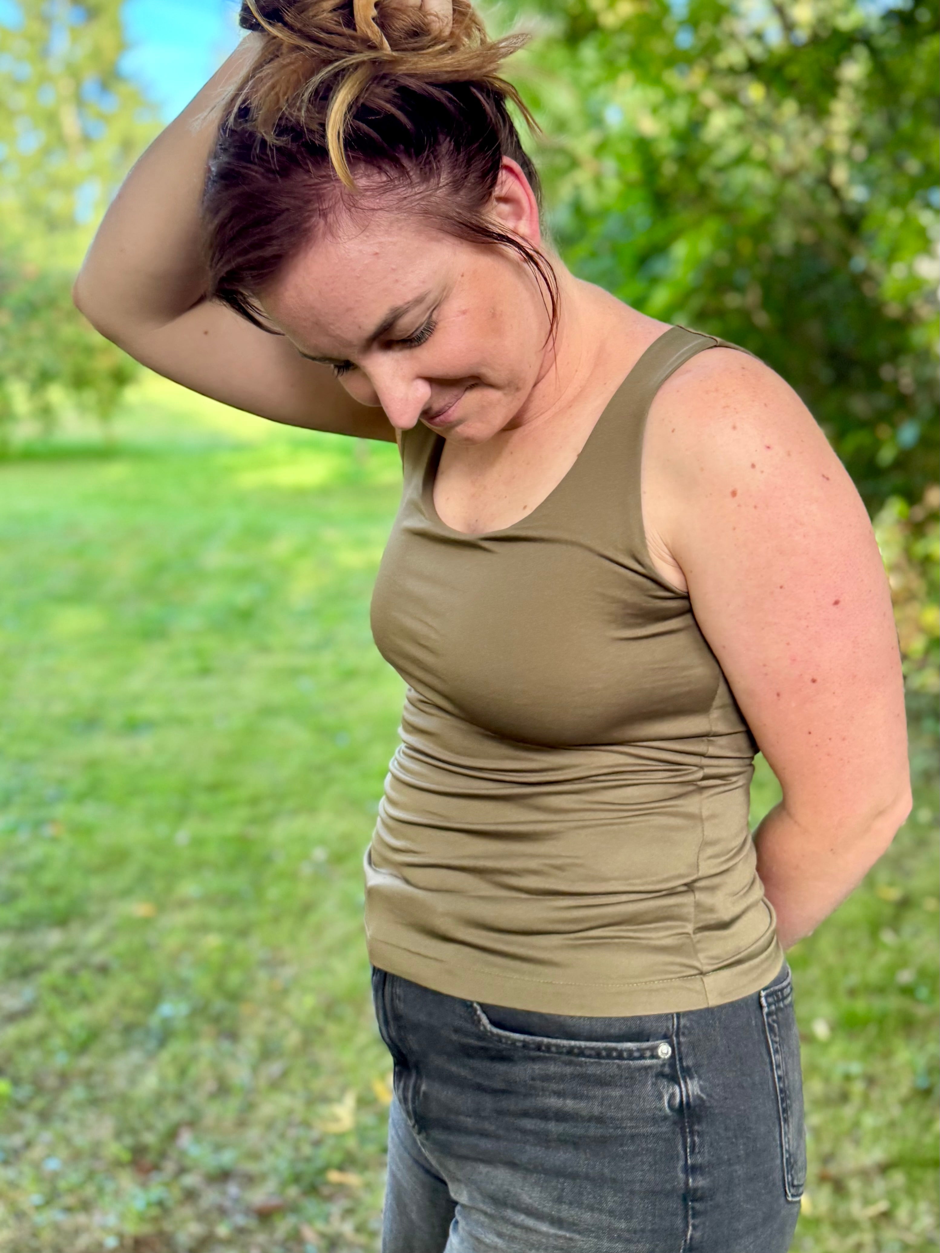 Tílko NINA - PAPÍROVÝ střih