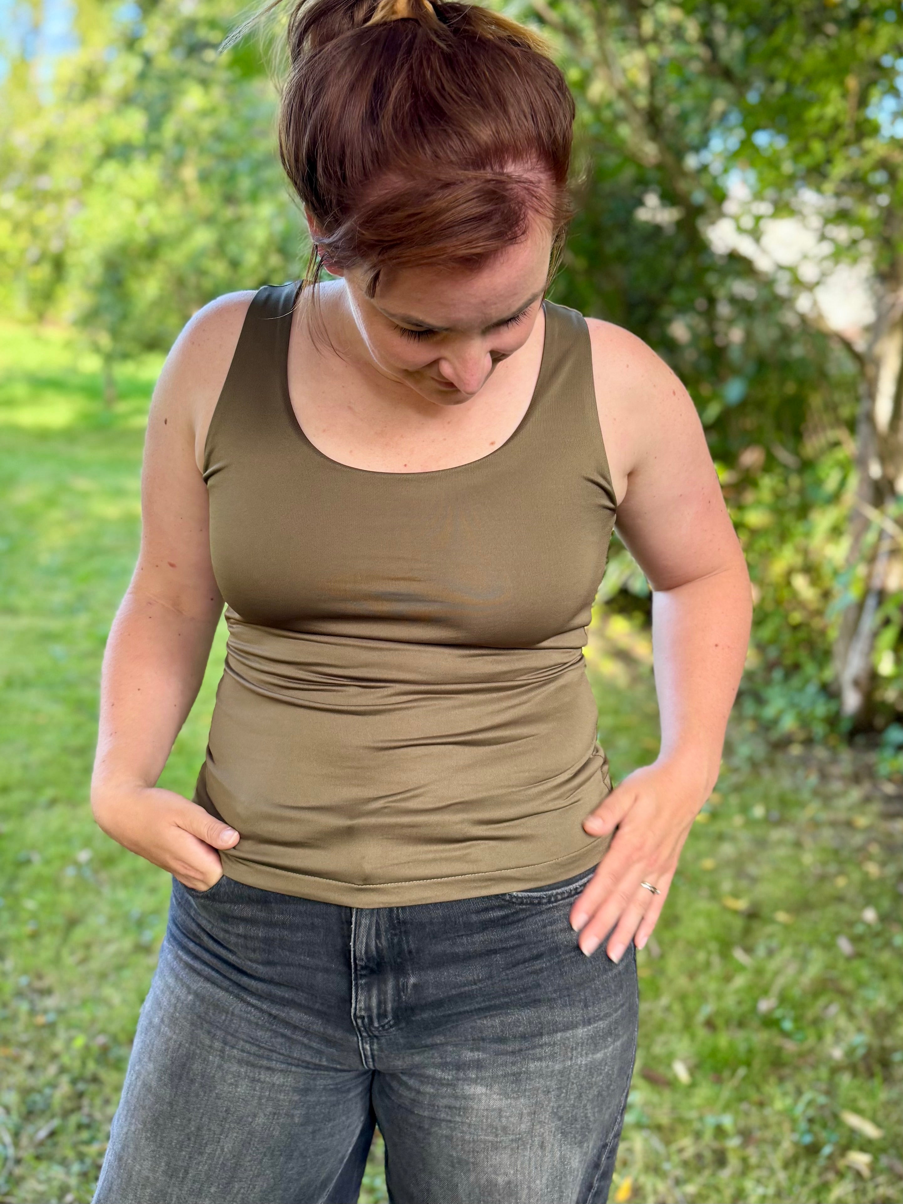 Tílko NINA - PAPÍROVÝ střih