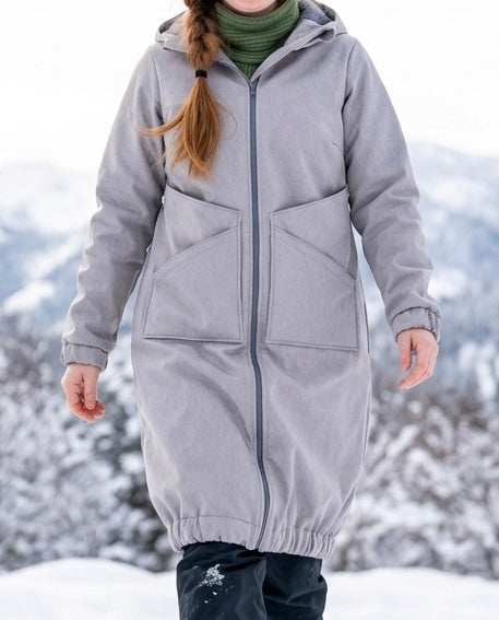 Kabát OLIVIA - PAPÍROVÝ střih