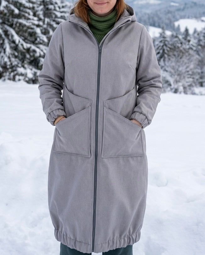 Kabát Olivia - PDF střih