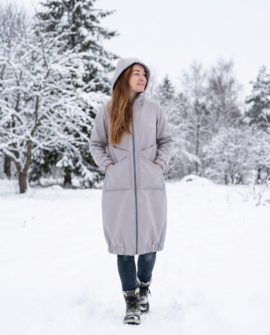 Kabát Olivia - PDF střih