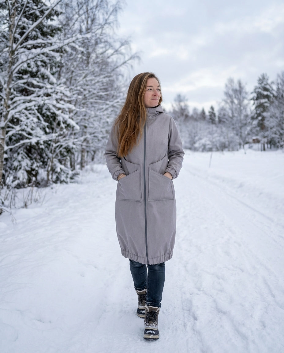 Kabát Olivia - PDF střih