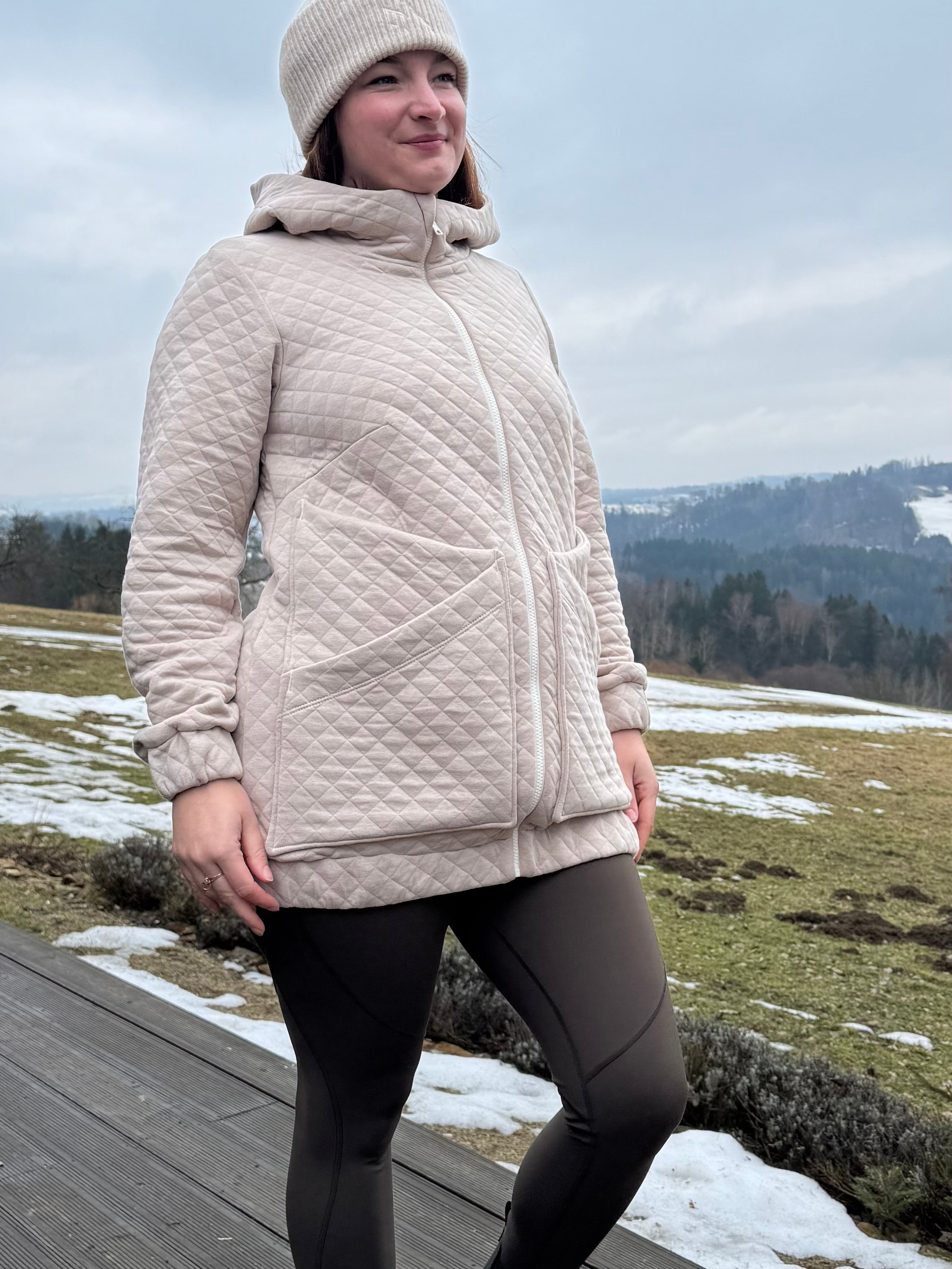 Kabát Olivia - PDF střih