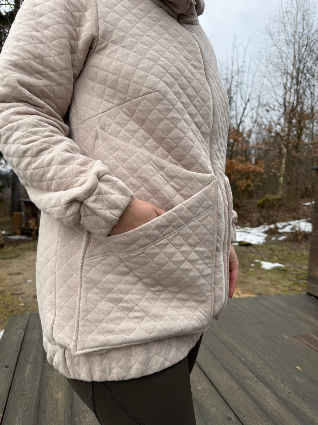 Kabát Olivia - PDF střih