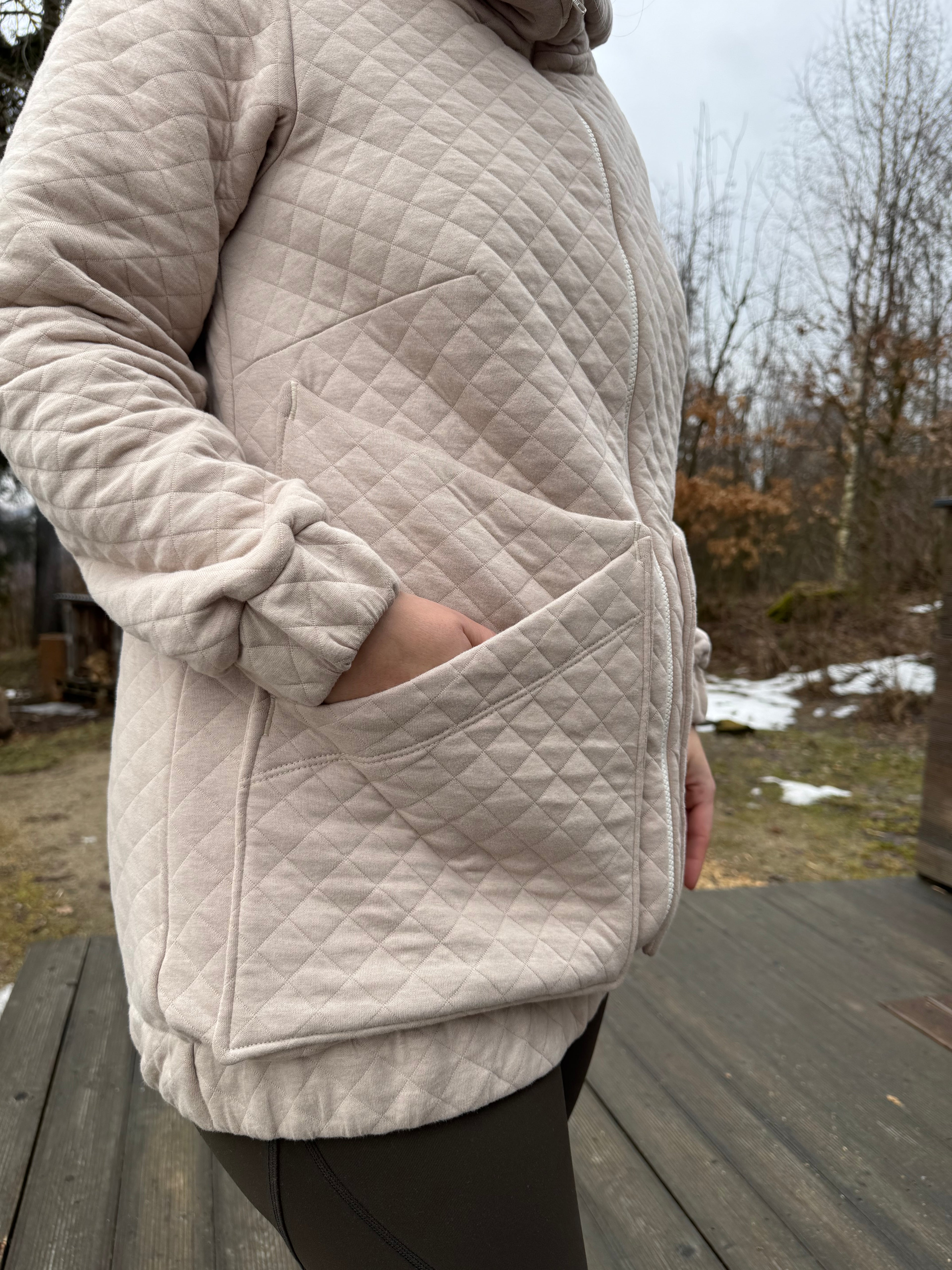 Kabát Olivia - PDF střih