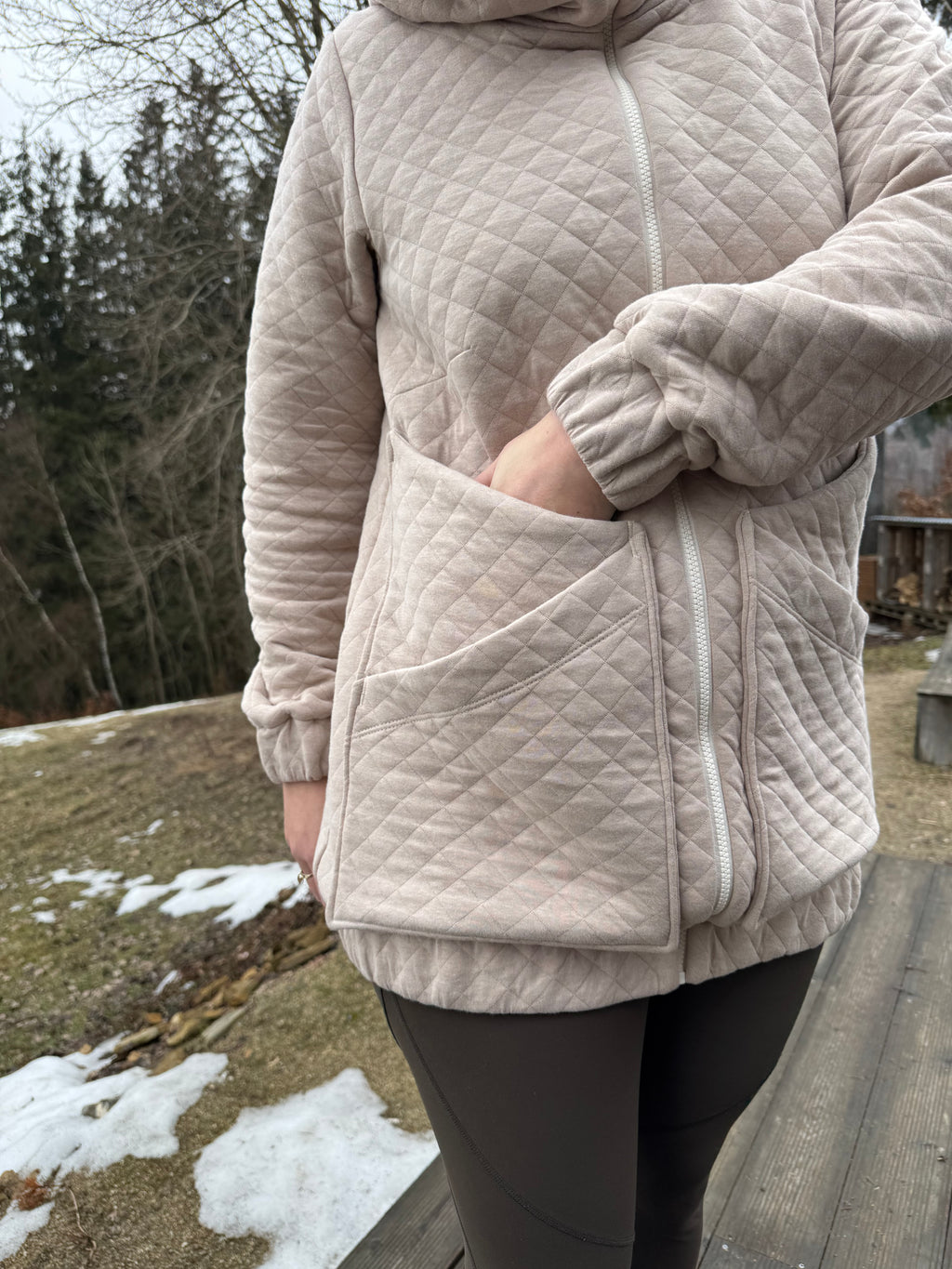 Kabát Olivia - PDF střih