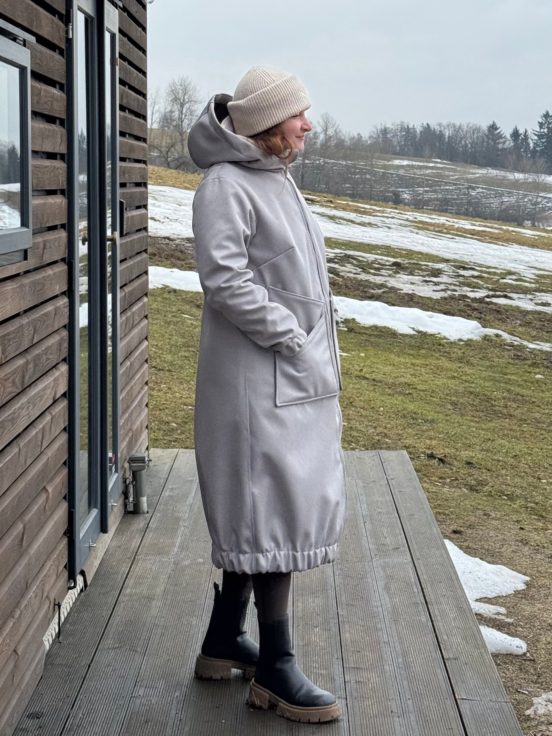 Kabát Olivia - PDF střih