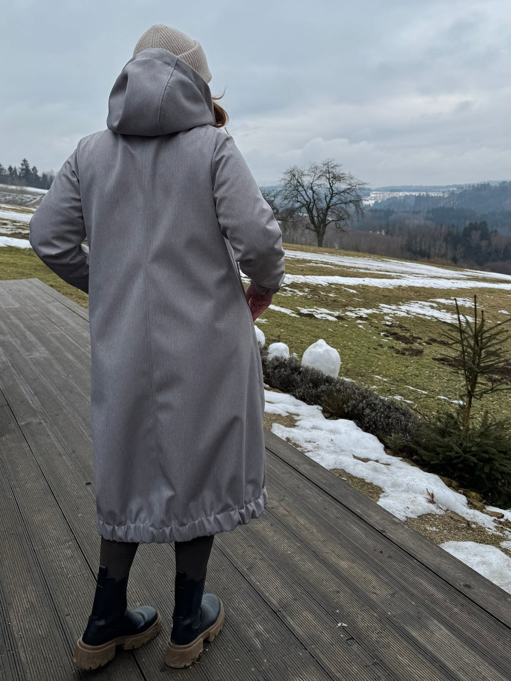 Kabát Olivia - PDF střih