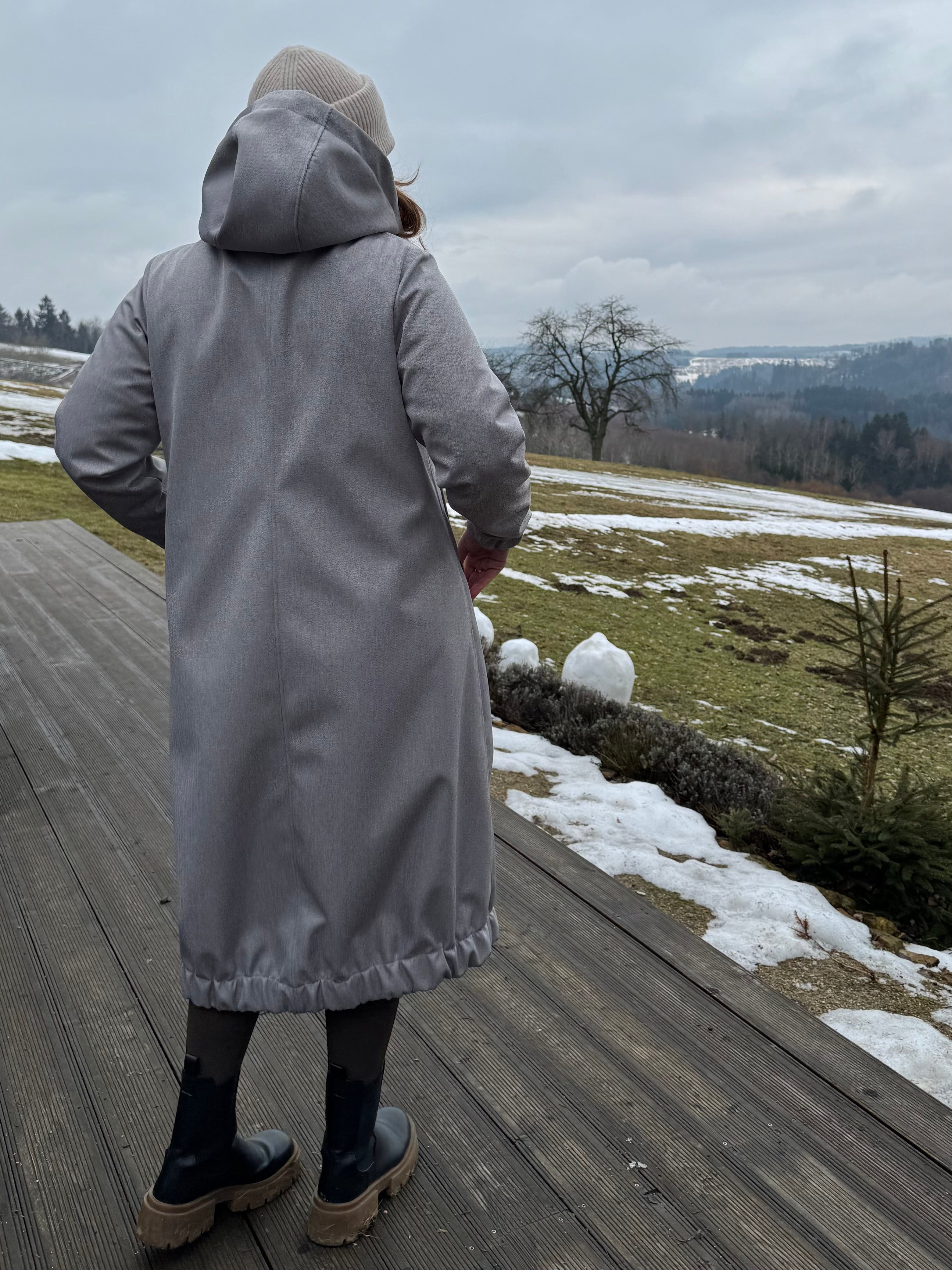 Kabát Olivia - PDF střih