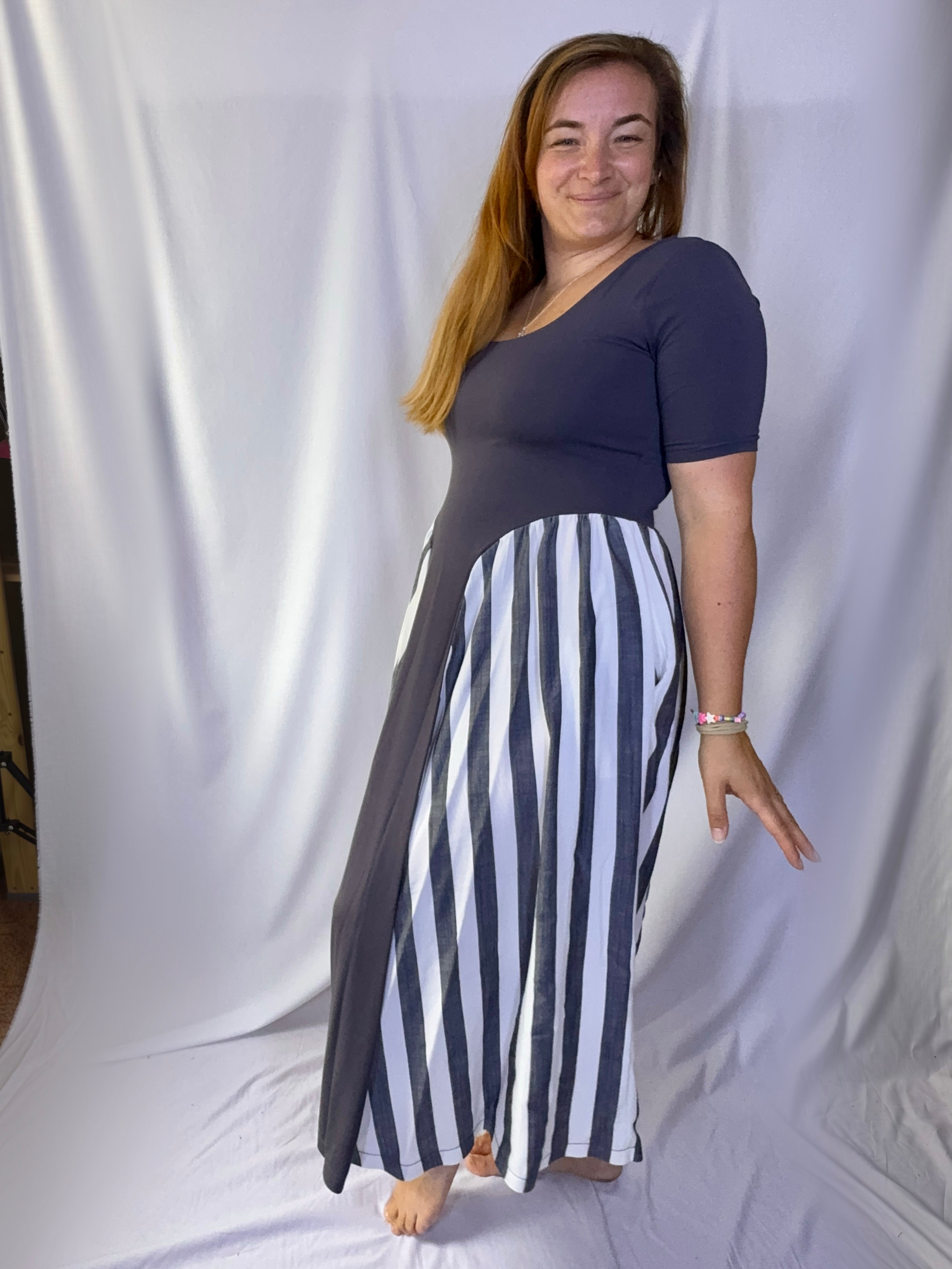 Šaty TAMARA - PAPÍROVÝ střih