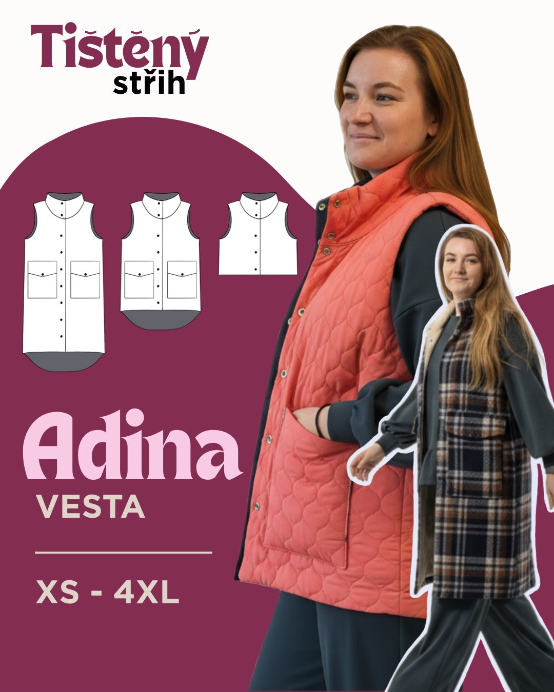 Vesta Adina - PAPÍROVÝ střih