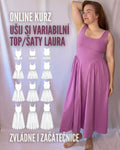 Ušij si variabilní top/šaty Laura