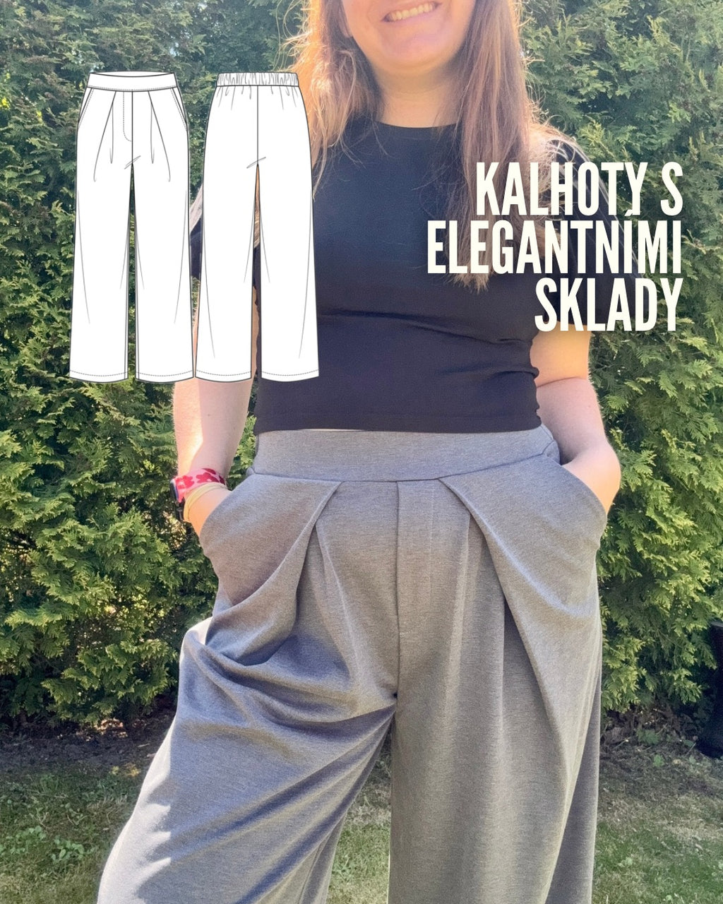 Kalhoty Stella PDF střih