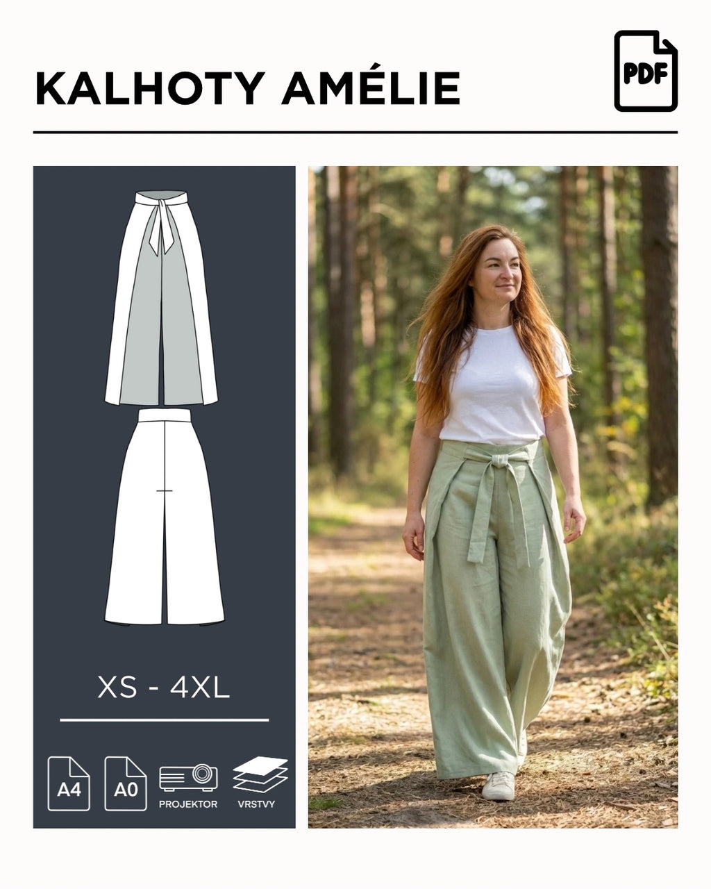 Kalhoty Amélie