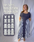 Šaty TAMARA - PDF střih