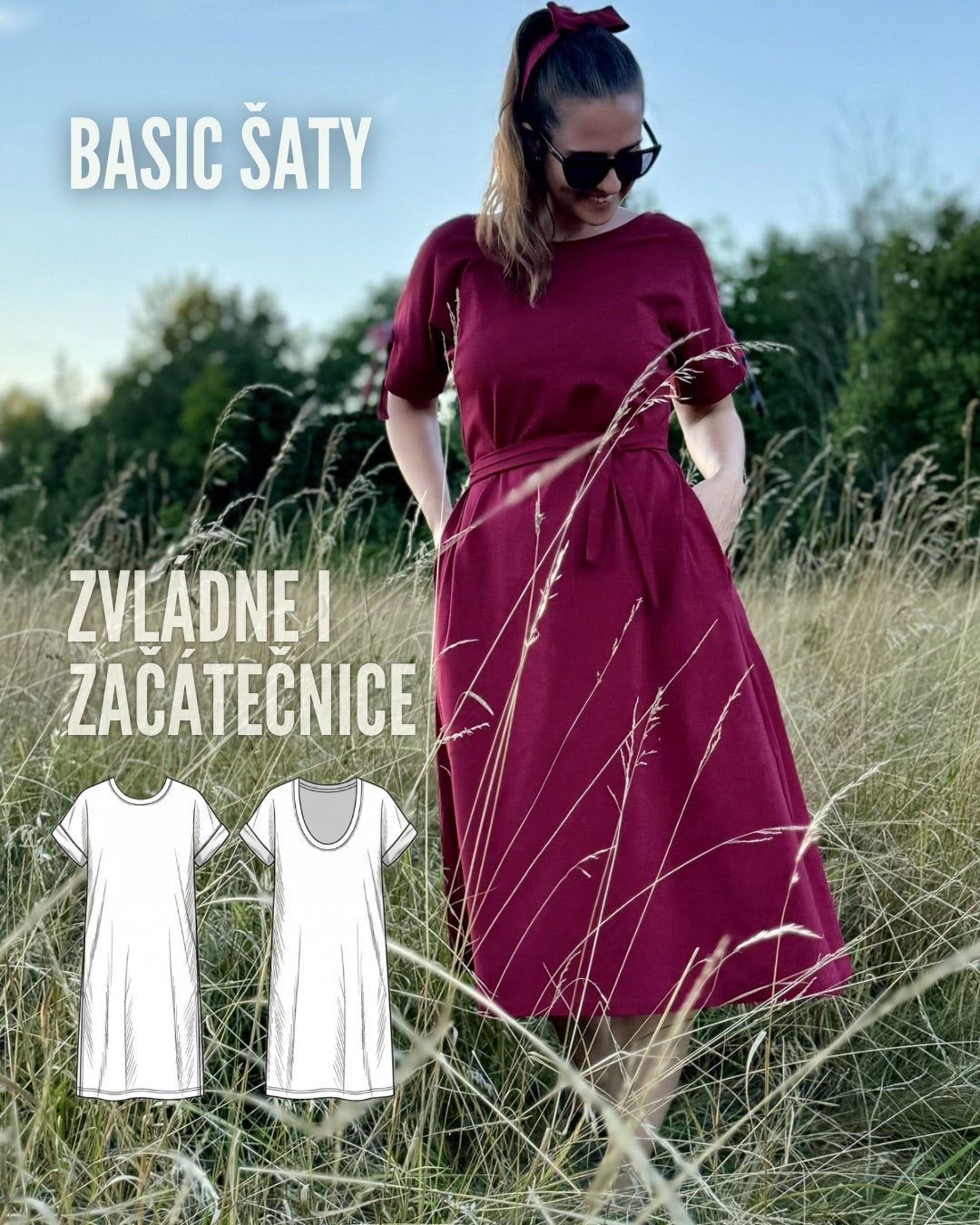 Šaty EMA - PDF střih